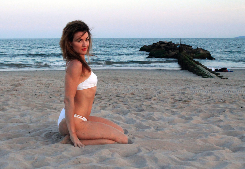Female model photo shoot of Karenyoungyoga by Xxx mad in Brighton Beach, NYC