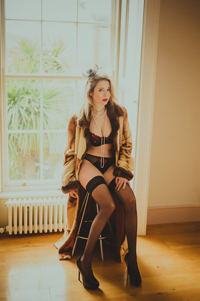 Female model photo shoot of Lana Kurasidze in Georgian house,Dublin 4