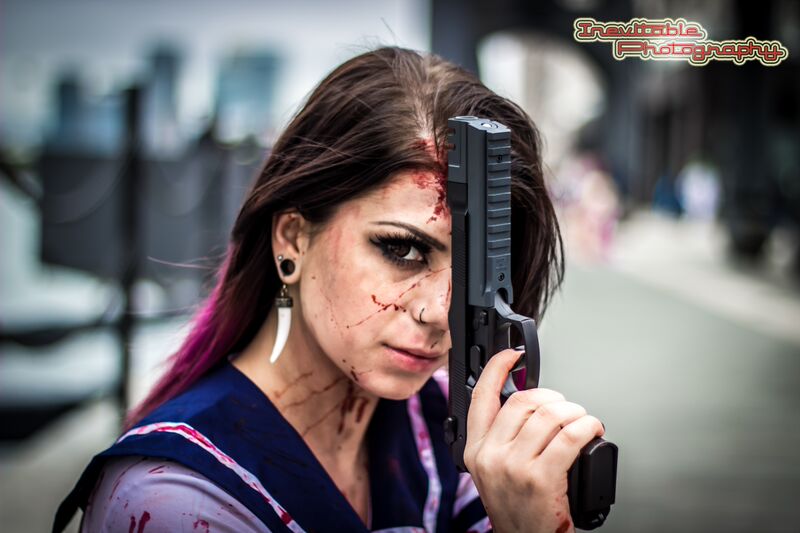 Female model photo shoot of Paiju in MCM London Comic Con