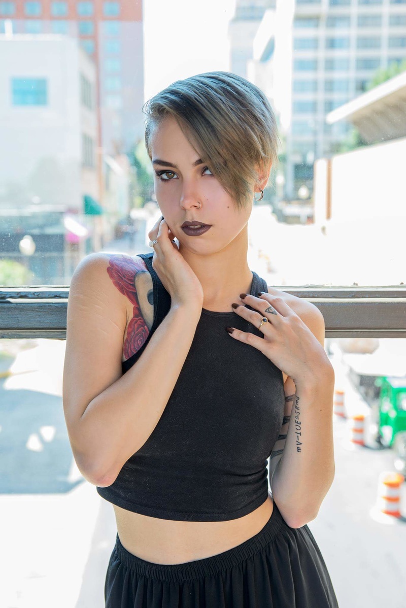 Female model photo shoot of Aspyn Renee by James Geiser