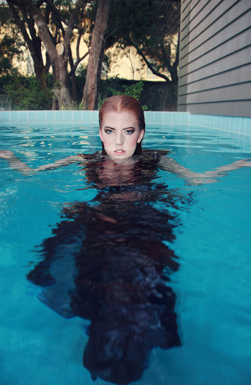 Female model photo shoot of Kitti Alexis in The Aqua Resort