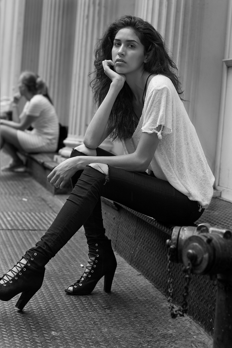 Female model photo shoot of Bridget Gutierrez in Soho, Manhattan