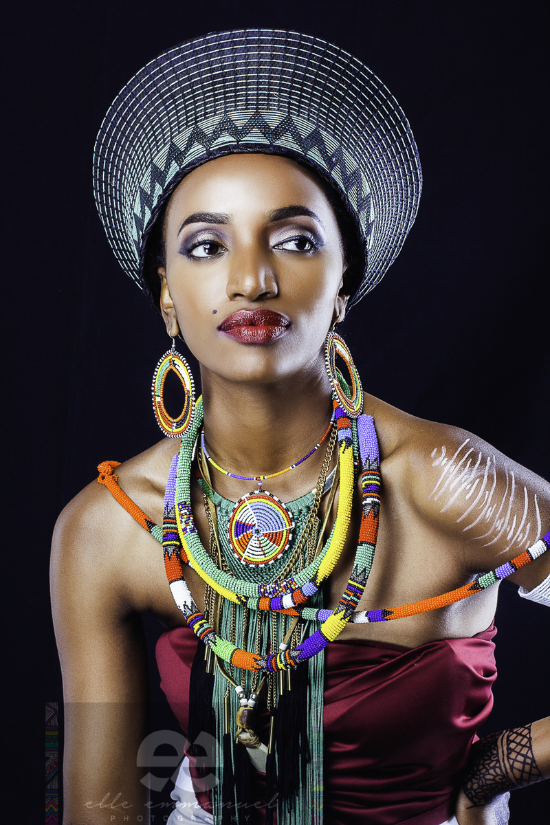 Female model photo shoot of Elle Emmanuel  in Tanzania