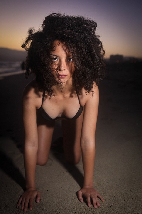 0 model photo shoot of Smoothy Visuals in Santa Monica Beach