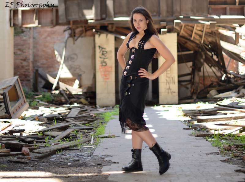 Female model photo shoot of SarahGregory by Eriks Photography in Gary, Indiana