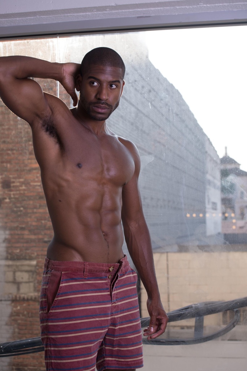 Male model photo shoot of Gerald Washington in Los Angeles, California