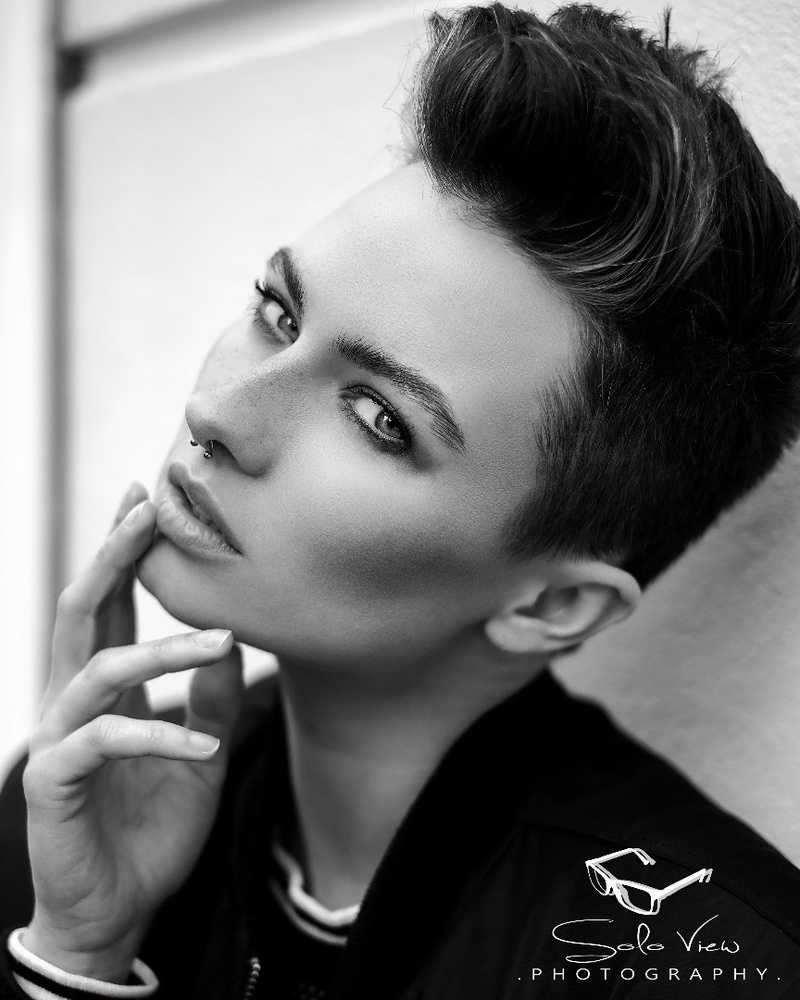 Female model photo shoot of Hayley MUA Hairstylist
