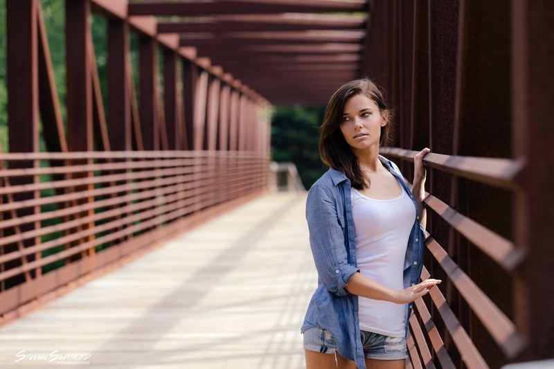 Female model photo shoot of Caitlynne in Sweet Water Creek