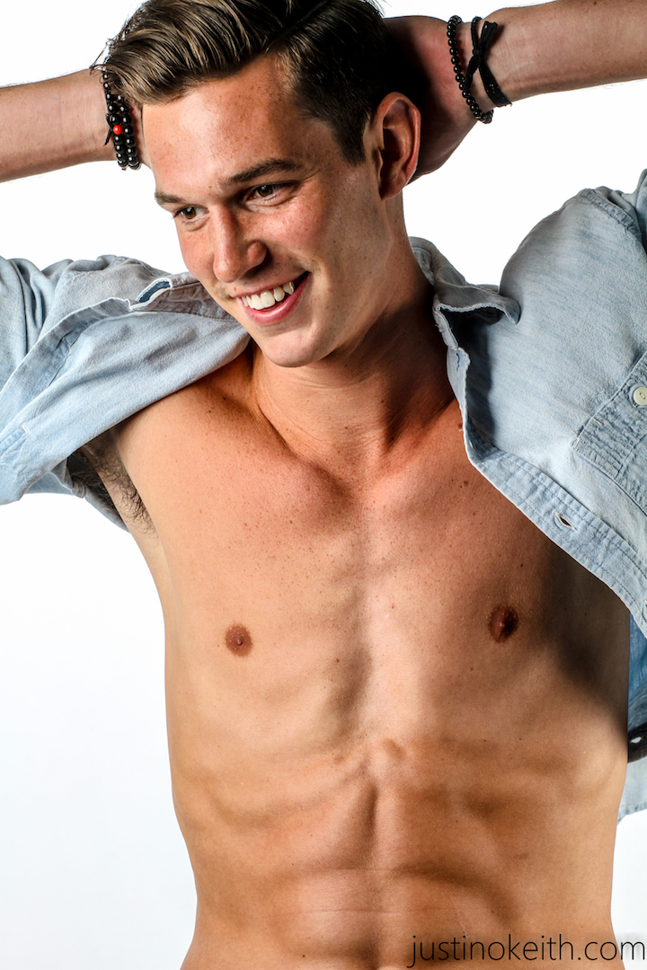 Male model photo shoot of Carter Sanderson by Justin OKeith Creative