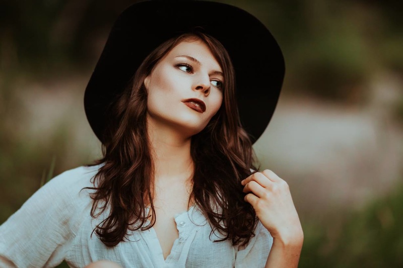 Female model photo shoot of Zoe Moon B in Snoqualmie Falls, WA