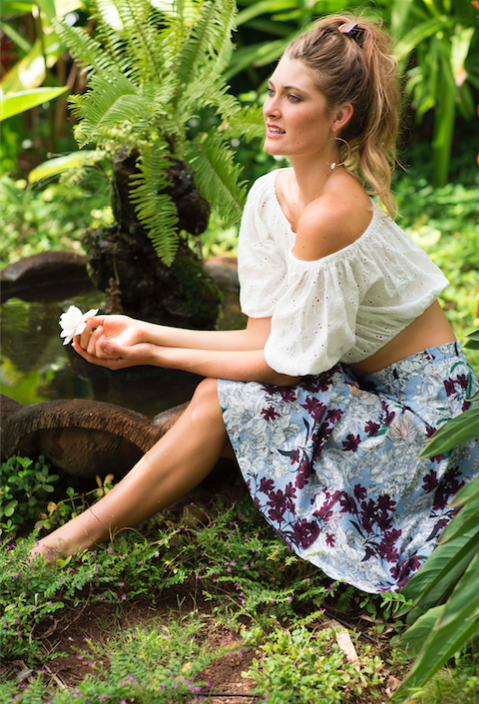 Female model photo shoot of Taela Alana in Paia, Maui, Hawaii