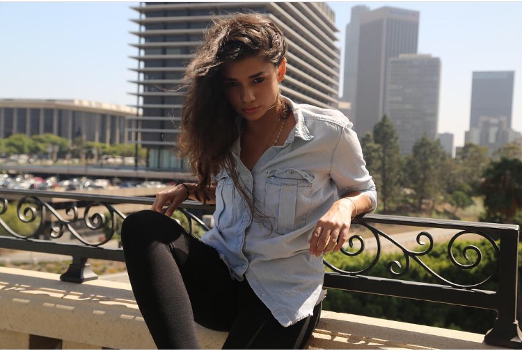 Female model photo shoot of CharismaDixon in Downtown LA.