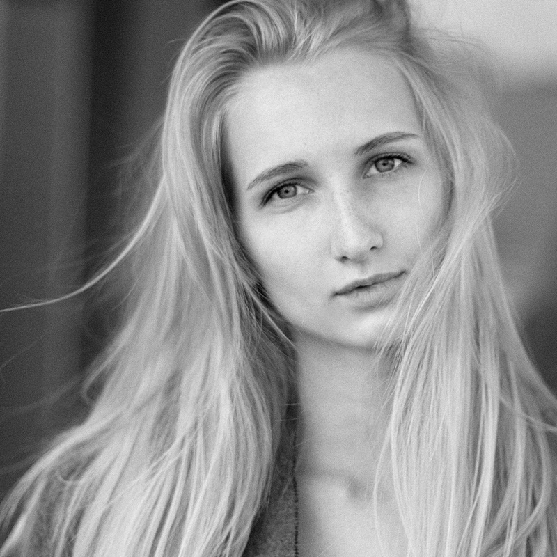 Female model photo shoot of Olya Brush