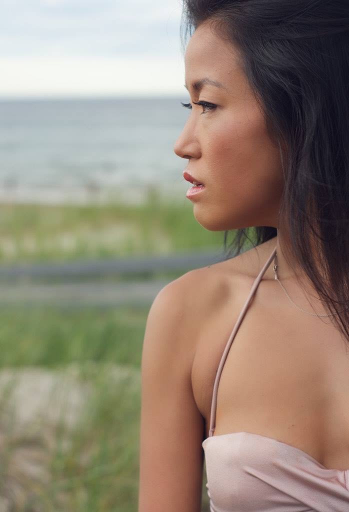 Female model photo shoot of Model_Chelsea in Sandy Neck Beach - Cape Cod