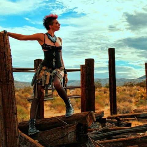 Female model photo shoot of Mitzy Mayhem by terminated user in Nevada