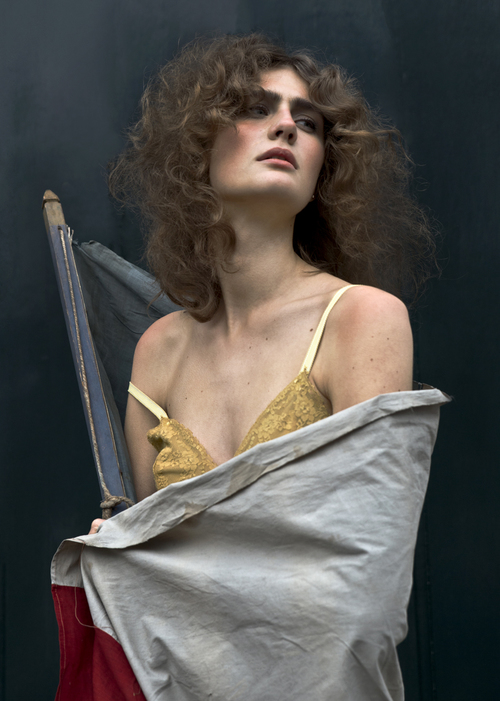 Female model photo shoot of Caitlin Bellah  in Paris, France