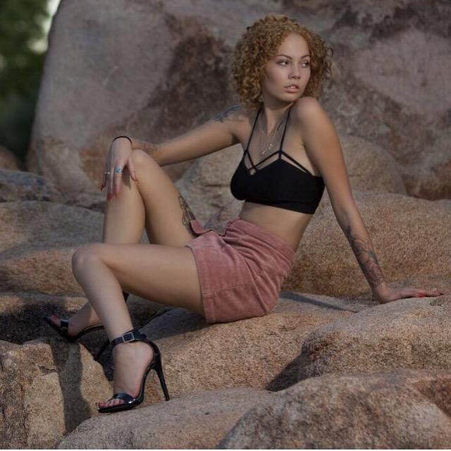 Female model photo shoot of CyMarieee