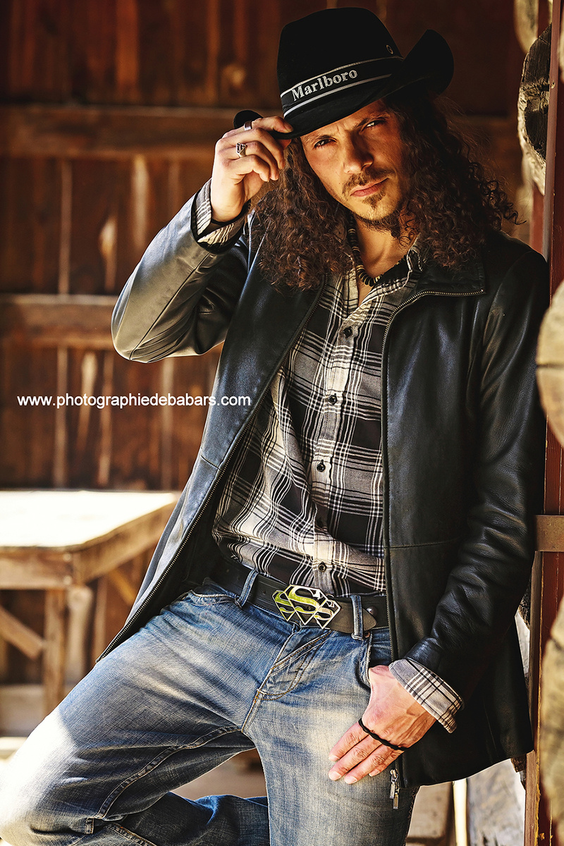 Male model photo shoot of Kal Camino by photographie de babars
