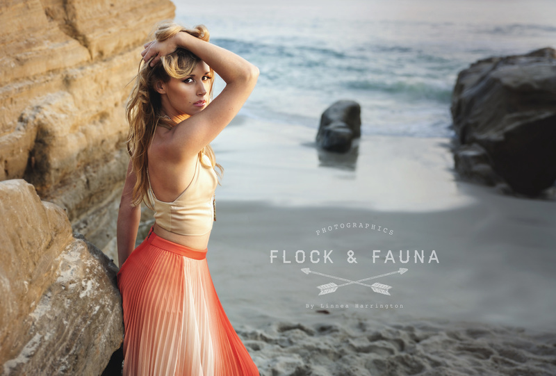 Female model photo shoot of FlockAndFauna
