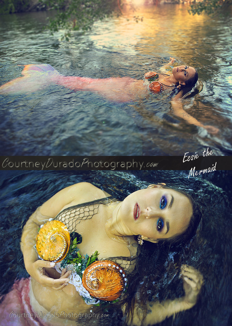 Female model photo shoot of CourtneyDuradoPhoto and Mermaid Essie in Riverview Park, Renton Washington