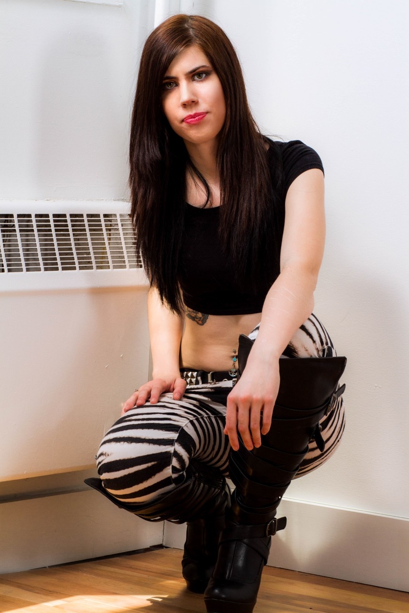 Female model photo shoot of Roxie Sixx in Toronto, Ontario