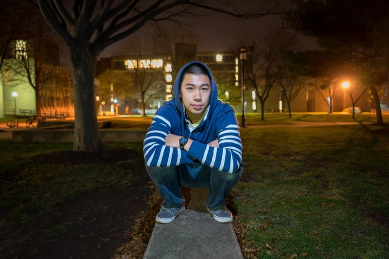 Male model photo shoot of photographyee in Rutgers University