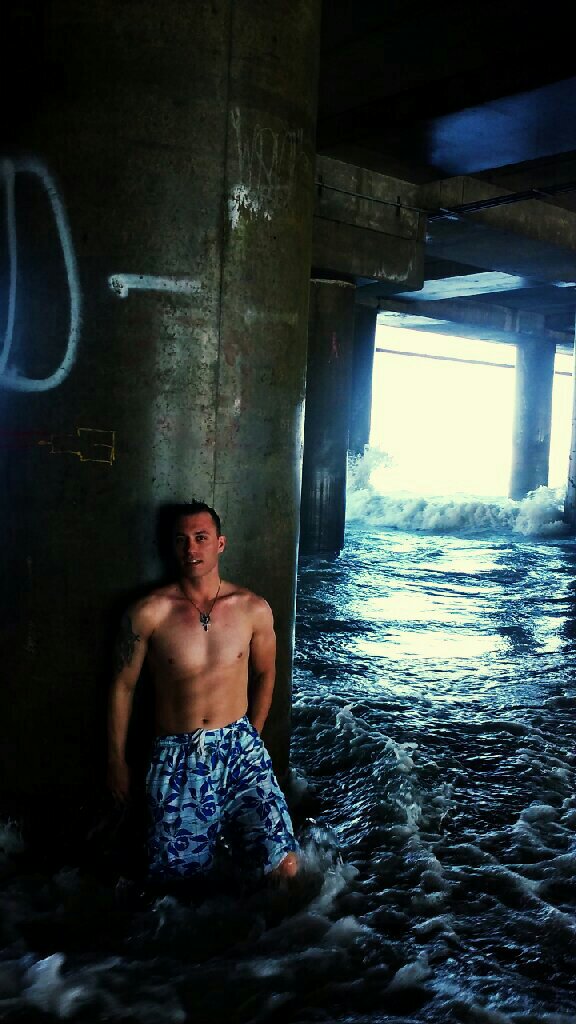 Male model photo shoot of Broken Wings in Atlantic City
