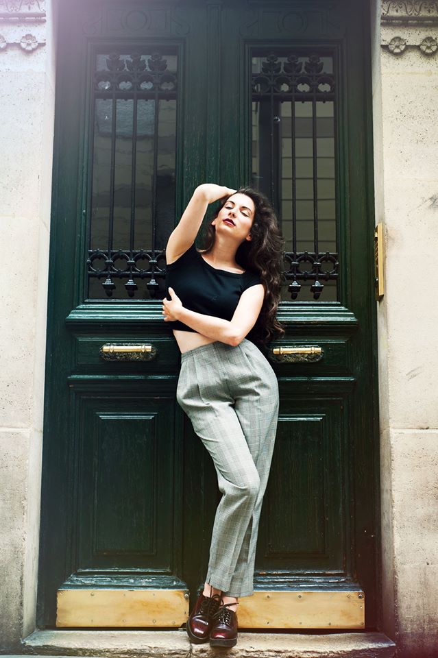 Female model photo shoot of Leeloo Poulain in Paris