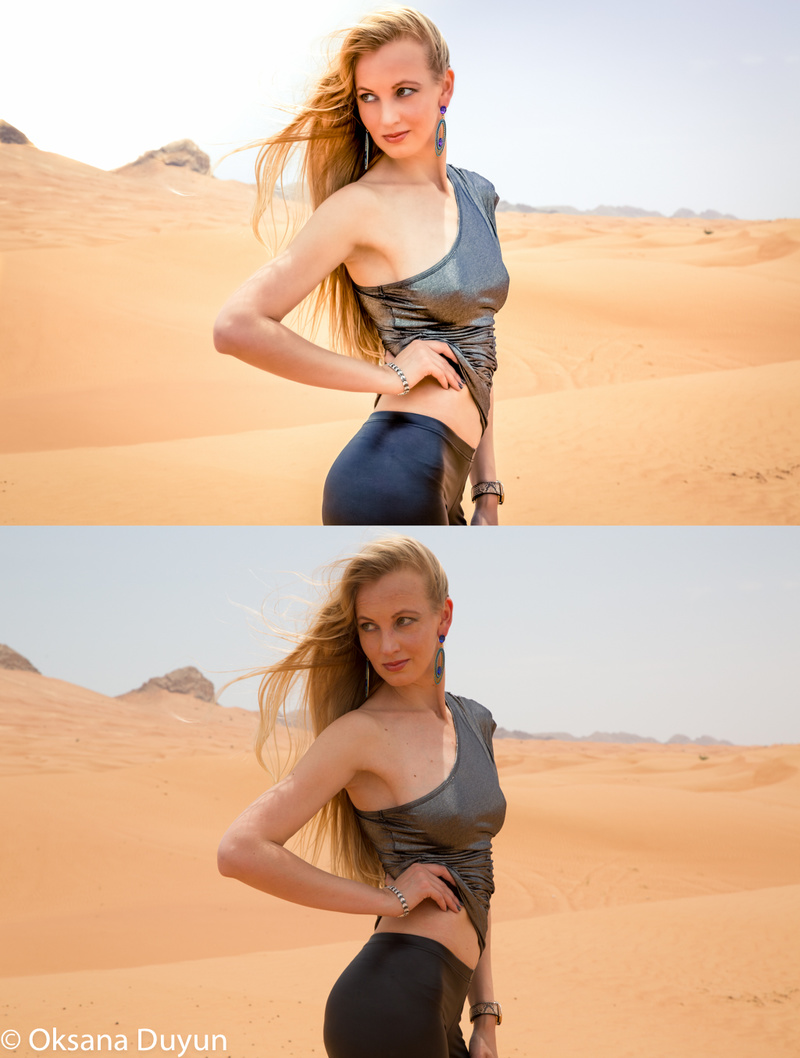 Female model photo shoot of Xenia Retoucher  in Dubai. UAE.