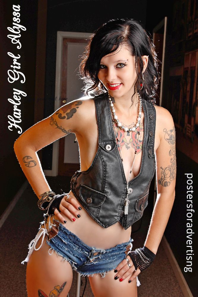 Female model photo shoot of Harley Girl Aly in Akron Ohio