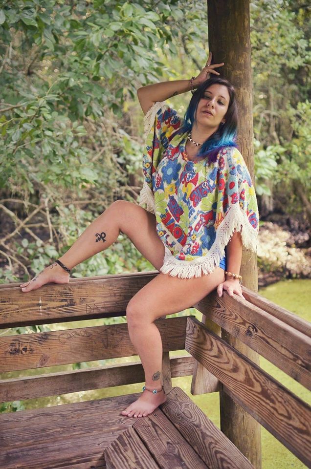 Female model photo shoot of Poetic Steam Hippie in Tampa, Fl