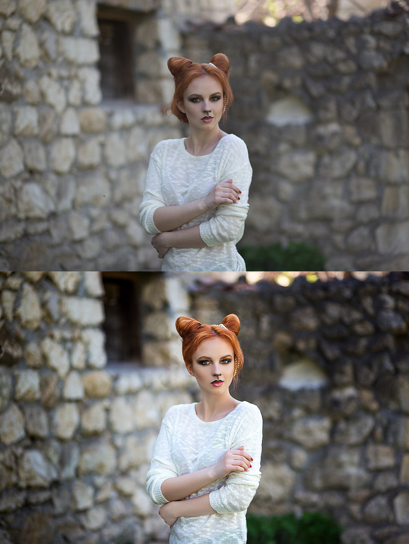 Female model photo shoot of OksanaPetrova