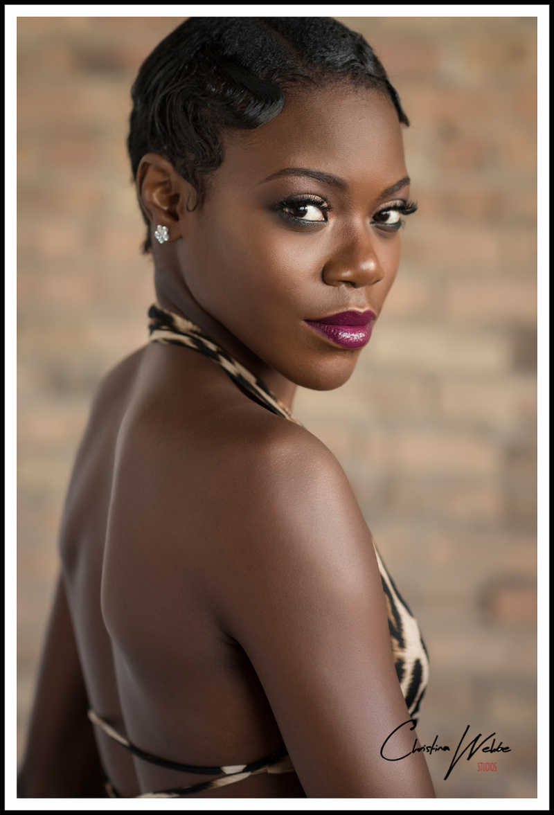 Female model photo shoot of Africanmiss by Christina Wehbe in Chicago