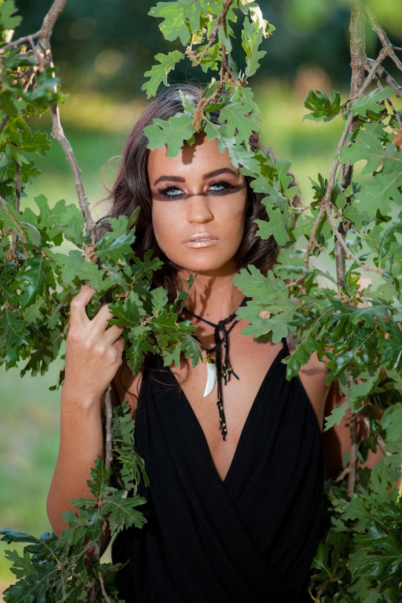 Female model photo shoot of Juliette Blair Makeup in Sacramen
