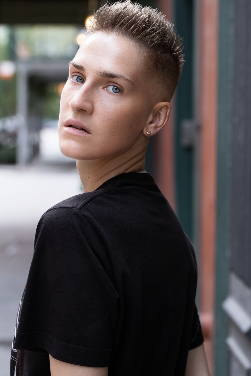 Female model photo shoot of Lina Grebenyuk in New York, NY