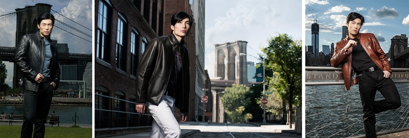 Male model photo shoot of Jun Wu in New York City