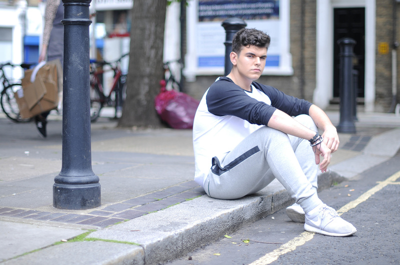 Male model photo shoot of Eneaceta in London
