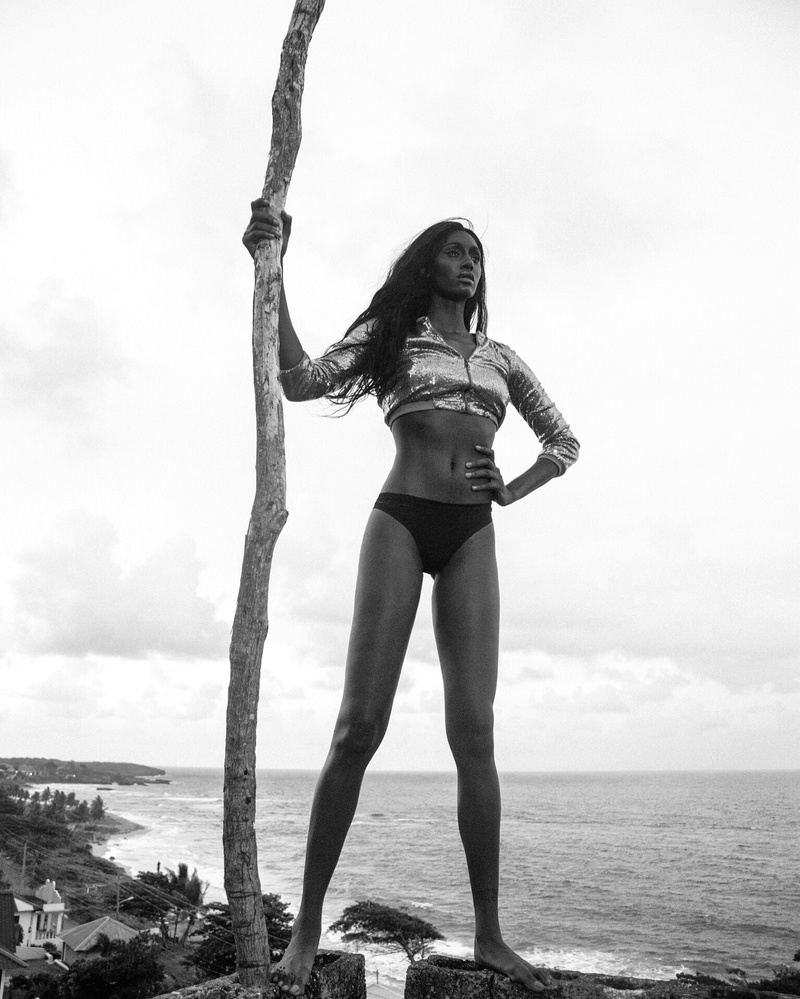 Female model photo shoot of Cole Woods in Kingston, Jamaica