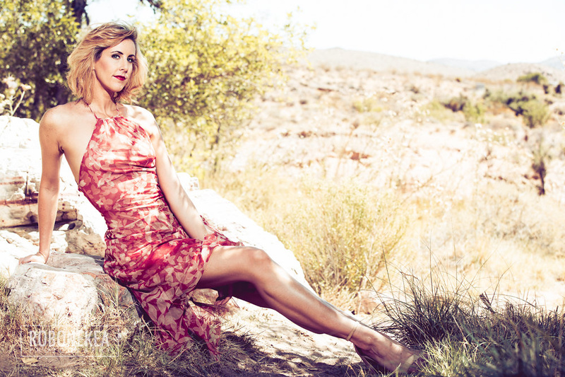 Female model photo shoot of BrittanyDLV by RobOnekeaPhotography in Calico Basin, NV