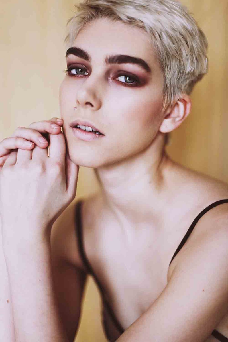 Female model photo shoot of Nina_makeup