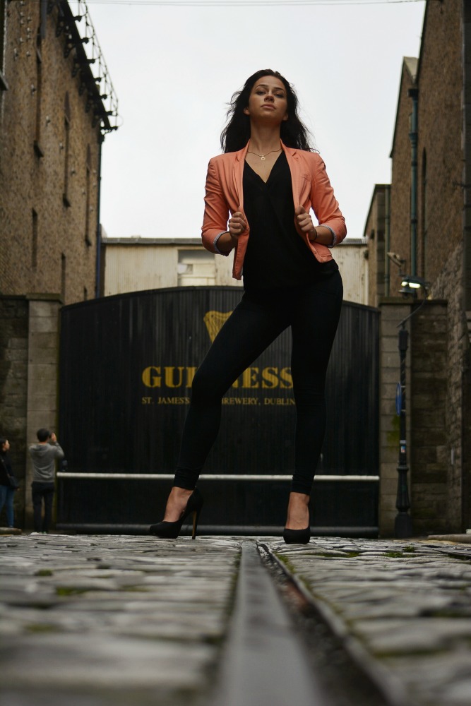 Female model photo shoot of olgatv in Guinness