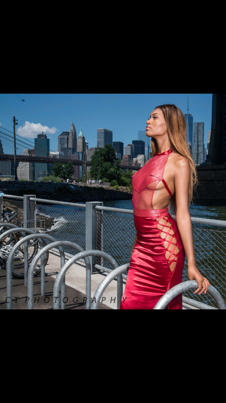 Female model photo shoot of Lexxy D in NEW YORK CITY