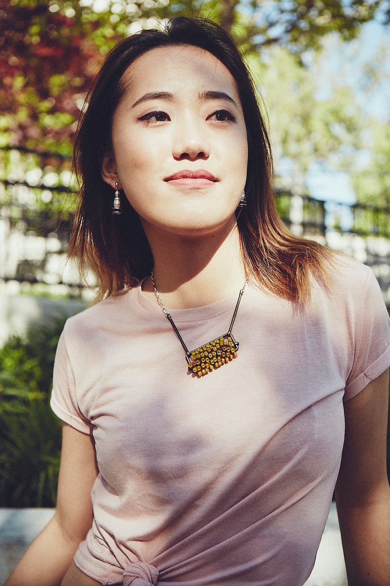 Female model photo shoot of yurui in Berkeley