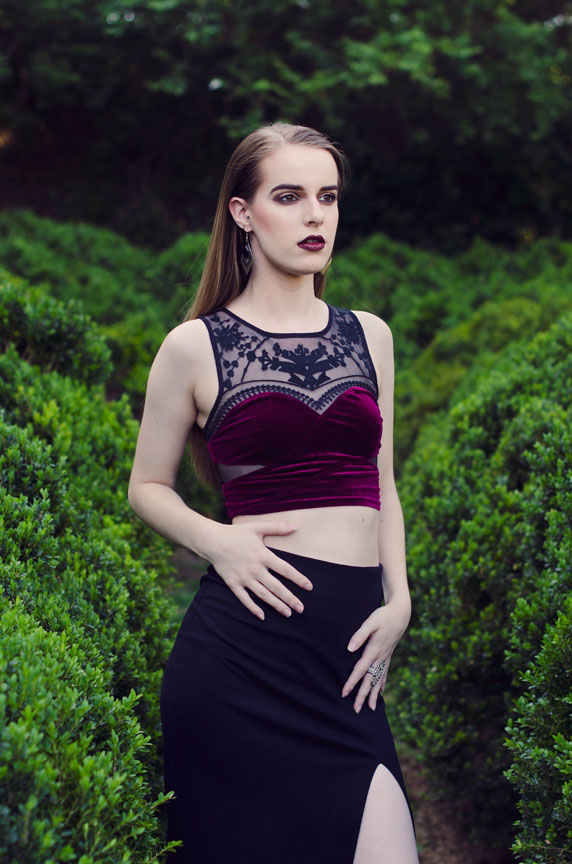 Female model photo shoot of Nina Tellier and Ivy Sublime