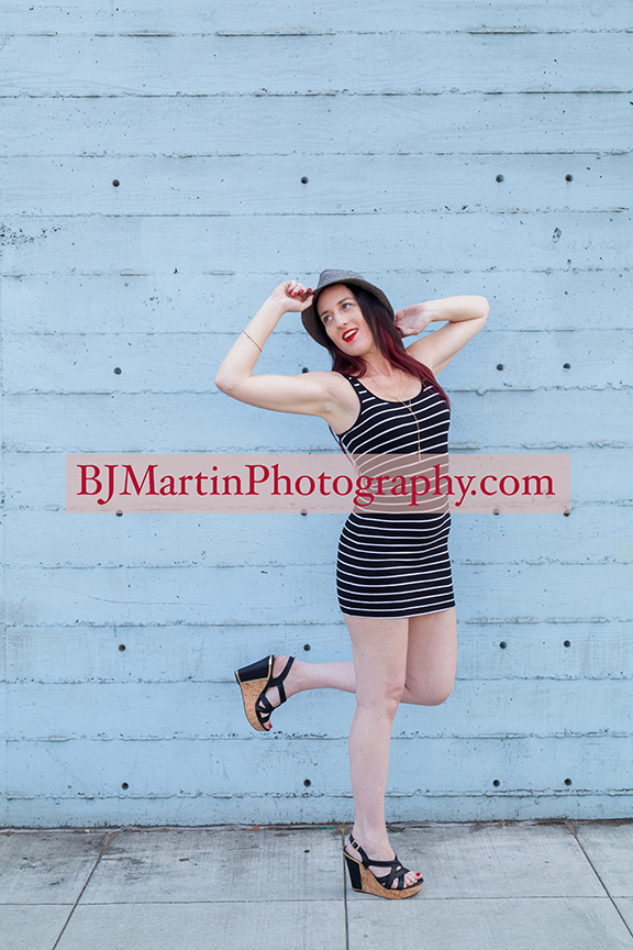 Male and Female model photo shoot of BJ Martin Photography and SweetLexi in San Francisco