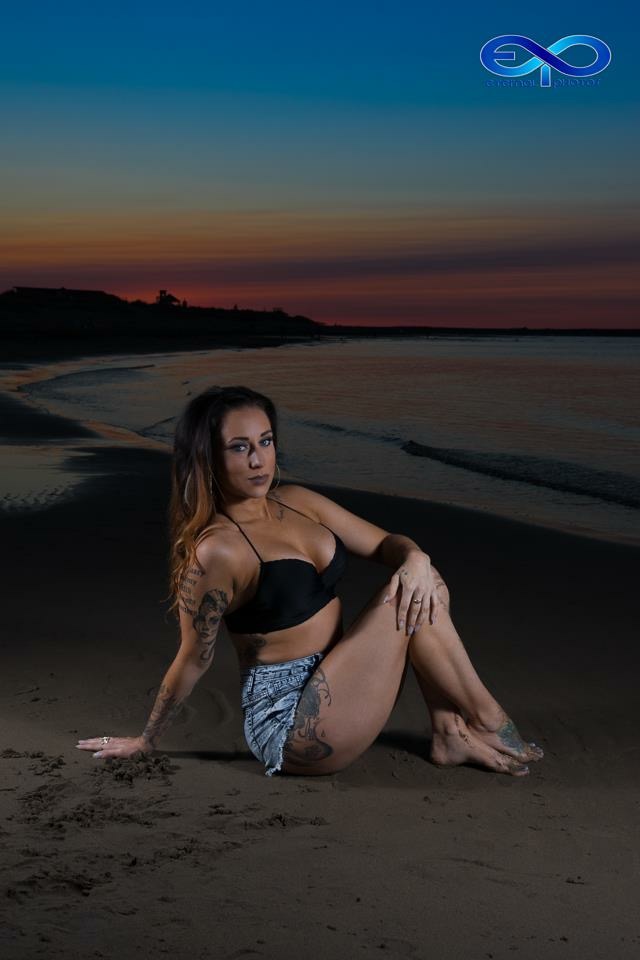 Female model photo shoot of EmilyB902 in Shediac beach