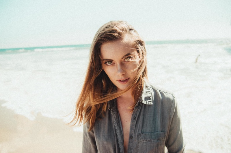 Female model photo shoot of IzaOro in Santa Monica