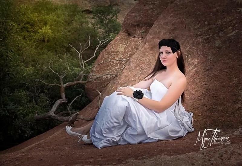 Female model photo shoot of Tiphanid in Castle Rock, CO 2016