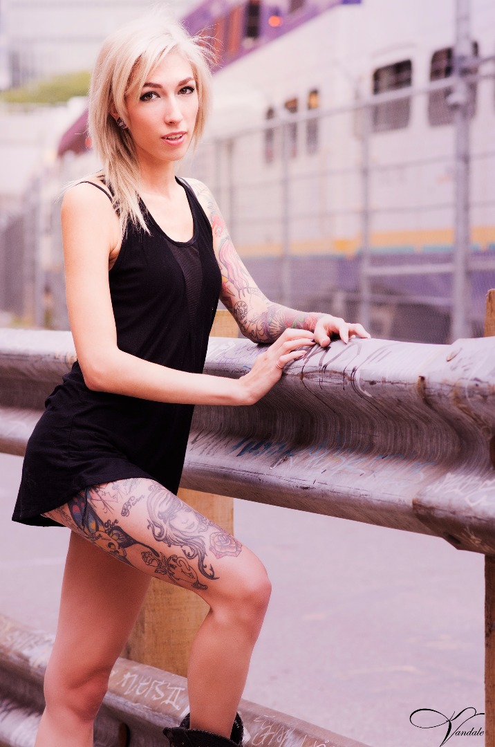 Female model photo shoot of Macdie by Kristina Vandale in Vancouver