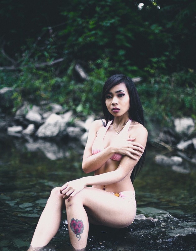 Female model photo shoot of tinaaluong